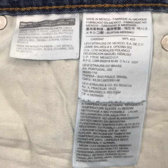 Levi’s 527 red tab jean cutoffs Size 33 - Picture 7 of 8